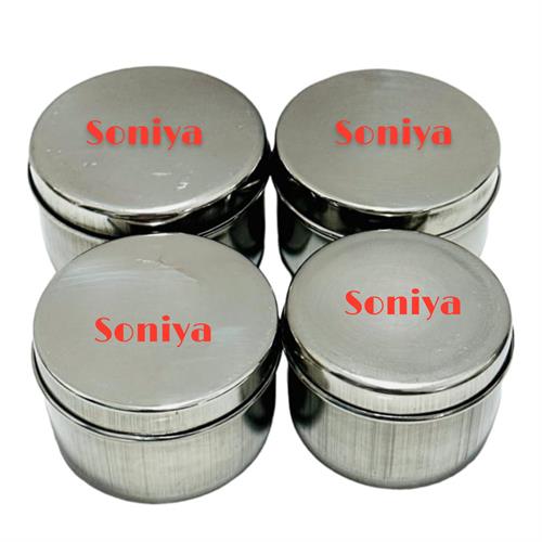 Rasam Dubba / Stainless Steel Dubba Pack of 4