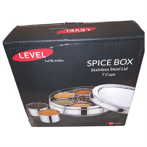 Spice Box With Lid 20cm Masala Dubba Ultima