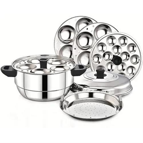 Diamond Nexa 15 scoops idly pot with mini idly plate