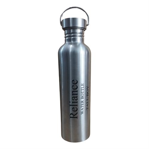 Water Bottle 1000ml Stainless Steel Tallboy Strong Indian Heavy