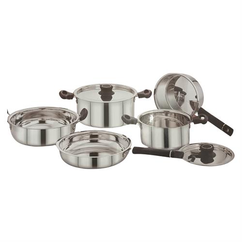 7 Pieces Cookware Set 22guage Stainless Steel Gift Box