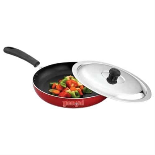 Fry Pan With Lid 22cm Diamond 1 Year Replacement Warranty