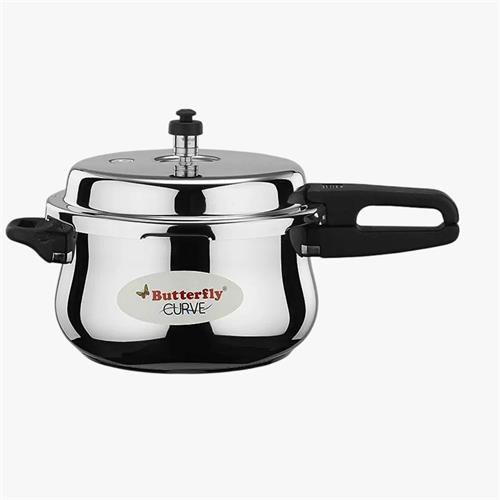 Stainless Steel Pressure Cooker 5L Butterfly Curve