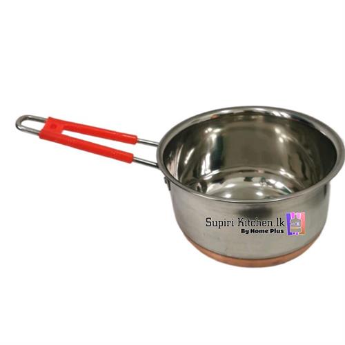 Stainless Steel Sauce Pan Copper Bottom 17.5cm diameter