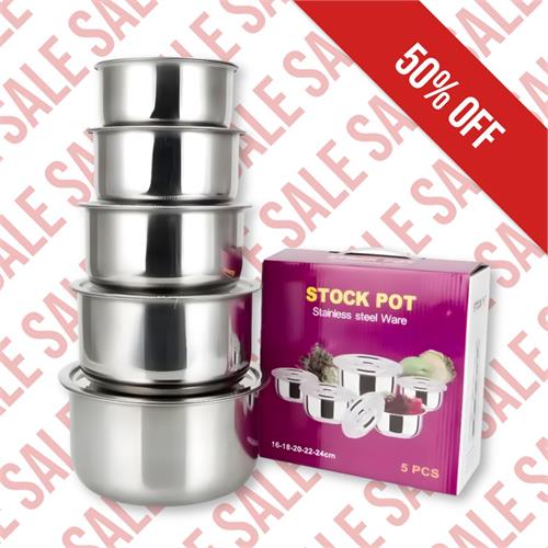 Stock Pot Stainless Steel