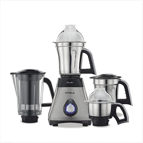 Preethi Steele Mixer Grinder 750w 4 Jars MG 208