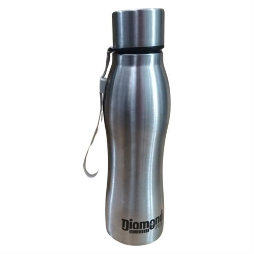 Water Bottle 750ml Stainless Steel Diamond Belly Indian