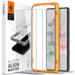 Spigen Google Pixel 7 AlignMaster Glas.tR Screen Protector - 2 Pack