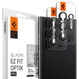 Spigen Samsung Galaxy S23 Ultra Glas.tR Ez Fit Optik Pro Lens Protector - 2 Pack