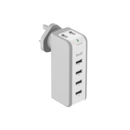 Budi 6 USB Ports 36W Home Charger