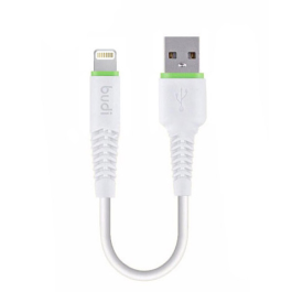 Budi USB to Lightning 20cm Charge Cable