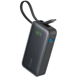 Anker Nano Power Bank 10000mAh (30W, Built-In USB-C Cable)