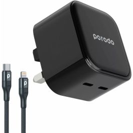 Porodo Super-Fast Dual USB-C 35W PD Wall Charger