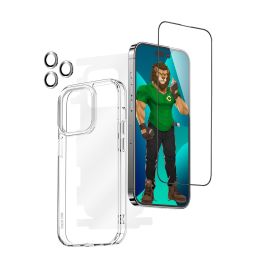 Green Lion iPhone 14 Pro 4 in 1 Protection Pack HD