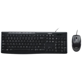 Logitech MK200 Media Wired Keyboard and Mouse Combo