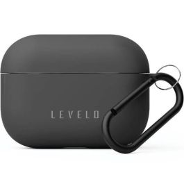 Levelo Gorra Silicone Apple Airpods Pro 2 Case - Black