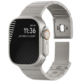 Levelo Apple Watch 42 / 44 / 45 / 49mm Yonge Band - Titanium