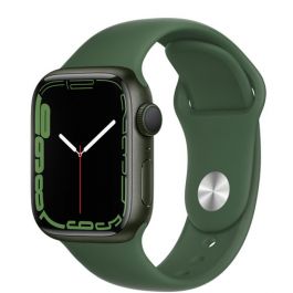 Apple Watch Series 7 Green Aluminium Case With Green Sport Band 45mm (GPS)