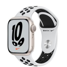 Apple Watch Series 7 Midnight Aluminium Case With Nike Black Sport Band 45mm (GPS + Cellular)