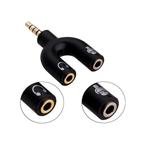 Audio Splitter 3.5mm Jack Aux Cable