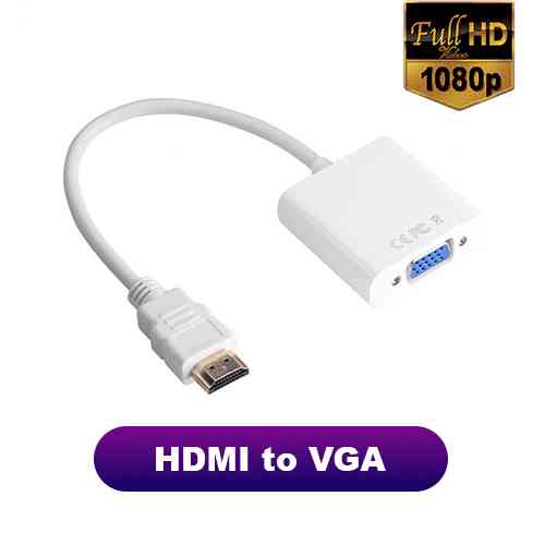 HDMI to VGA Cable Male to Female