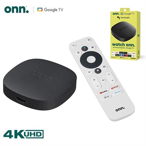 onn Android TV Box 4K UHD Streaming Device
