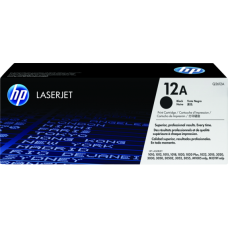 HP 12A Black Original/Compatible LaserJet Toner Cartridge (Q2612A)