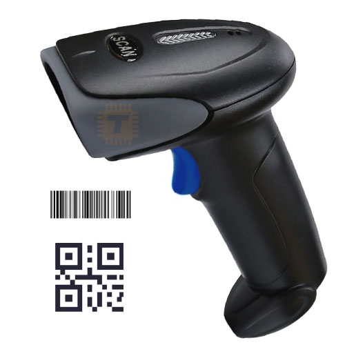 Barcode Scanner 1D 2D QR Handheld Wired Barcode Reader SCAN T-2600 Laser Barcode Scanner (PC0023)