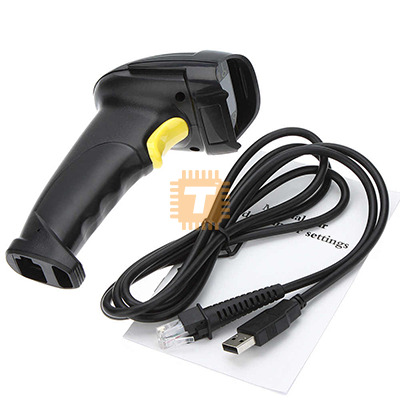 Barcode Scanner 1D Handheld Wired Barcode Reader YHD-8200-USB Laser Barcode Scanner (PC0020)