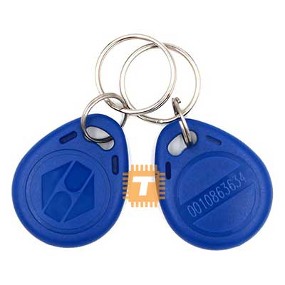 RFID Key Tag Token 125KHz Blue EM4100 (MD0419)