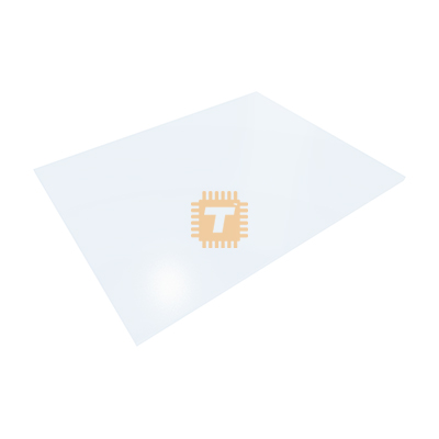 Plastic Rectangle 120x90mm Clear GPPS 2.5mm (OP0083)