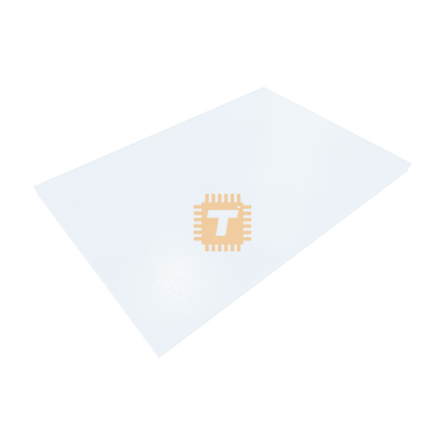 Plastic Rectangle 60x40mm Clear Acrylic 2.5mm (OP0104)