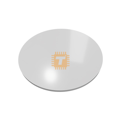 Plastic Round 60mm White Acrylic 2mm (OP0086)