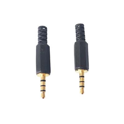 Stereo Jack 3.5mm 4 Pole Male (TA0344)