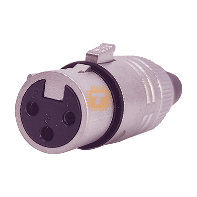 XLR Female Jack (Professional Grade) (TA0981)