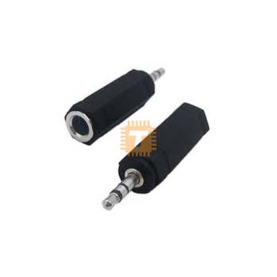 Plastic Stereo Mic Converter Adapter Male to Female(6.5mm to 3.5mm) (TA0735)