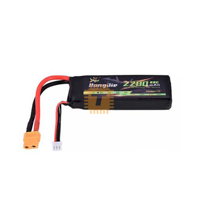 11.1V 2200mAh 3S 60C Lipo Battery XT60 Plug (BA0222)