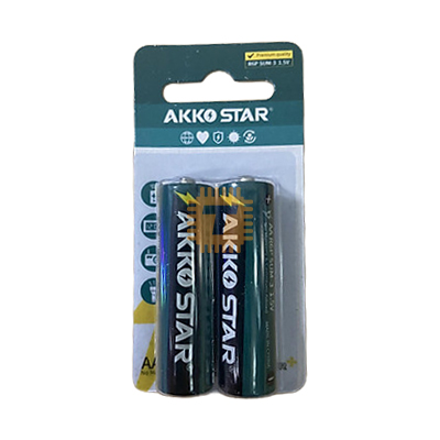1.5V AAA Battery 2pcs (AKKO STAR) (BA0251)