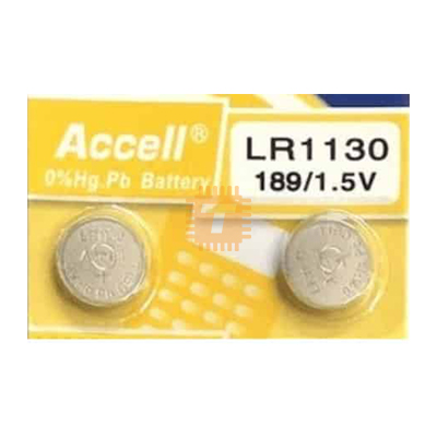 1.5V AG10 LR1130 389 G10 LR54 GP189 Battery 2pcs (Good Quality) (BA0057)