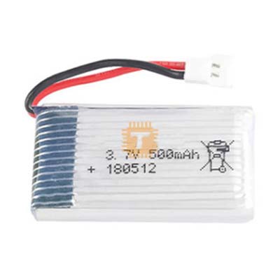 3.7V 500mAh Lipo Battery (Normal Quality) (BA0150)