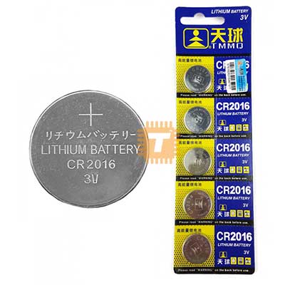 3V Battery CR2016 (Normal Quality) (BA0005)