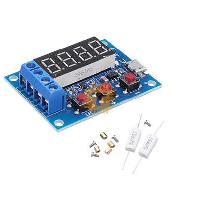 HW-586 Battery Capacity Tester 1.2V to12V Li-ion Lead-acid 18650 ZB2L3 (MD0494)