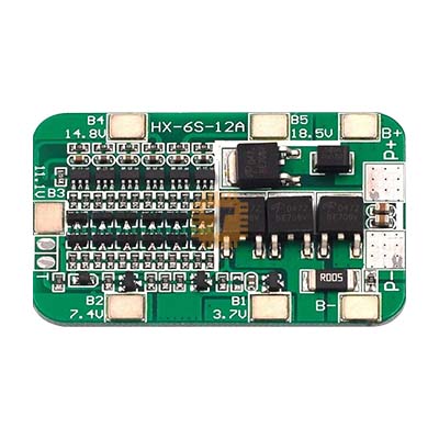 Li-ion 18650 6S 10A BMS Battery Protection Board (MD0781)