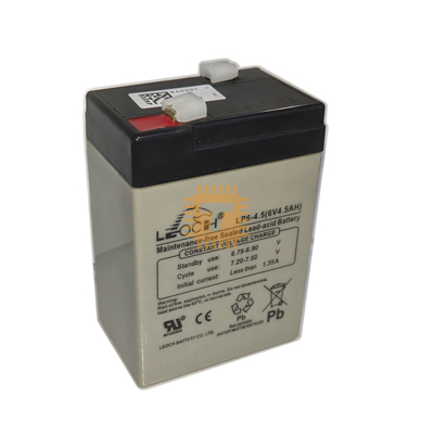 6V 4.5A Rechargeable Battery 70x46x99mm (Good Quality) (BA0007)