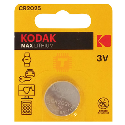 KODAK 3V CR2025 Li-Ion Battery Original (BA0177)