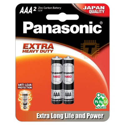 Panasonic 1.5V AAA Neo Manganese Battery 2pcs (Original) (BA0210)