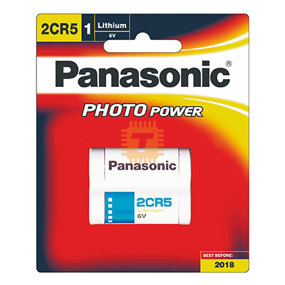 Panasonic 6V Photo Lithium Battery 2CR-5W (Original) (BA0196)