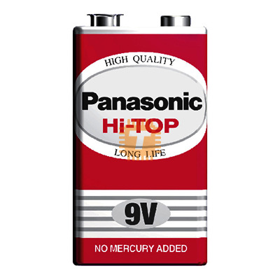 Panasonic 9V HI-TOP Manganese Battery (Original) (BA0133)