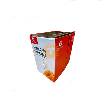 Copper Plated CAT6 Network Cable 305m Full Roll GV-TECH UTP RJ45 Ethernet (High Quality) (TA1207)