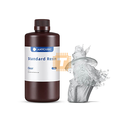 Anycubic Standard Transparent Resin LCD 405nm UV Sensitive Resin 1kg (TA1481)